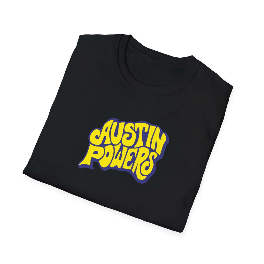 Austin Powers T-Shirt Black Folded