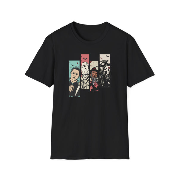 Horror Character Canvas T-Shirt
