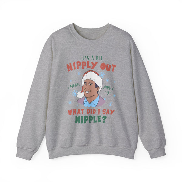 It's A Bit Nipply Out Griswold Christmas Sweater