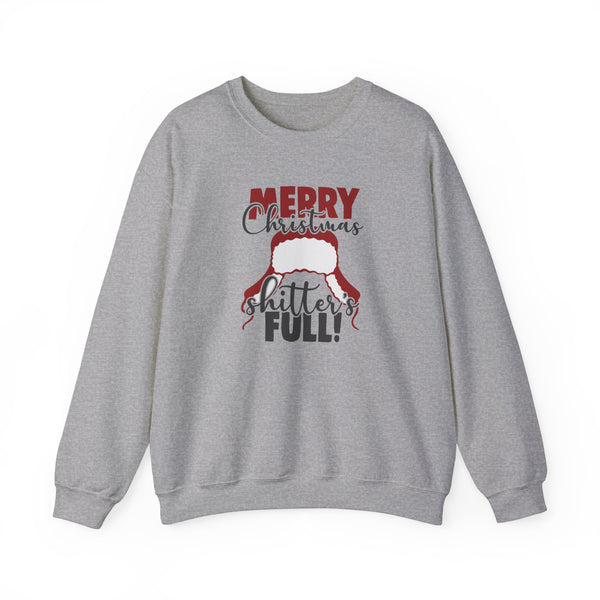Shitters Full Ugly Christmas Sweater