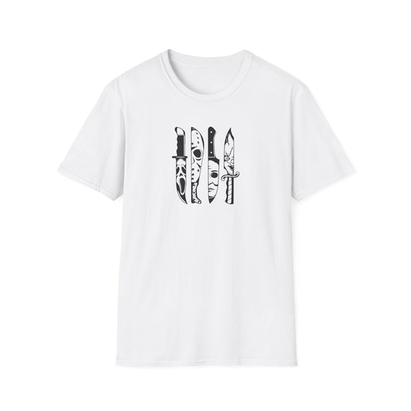 Horror Characters Knives Movie T-Shirt