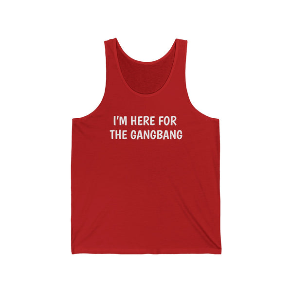 Old School I'm Here Tank Top
