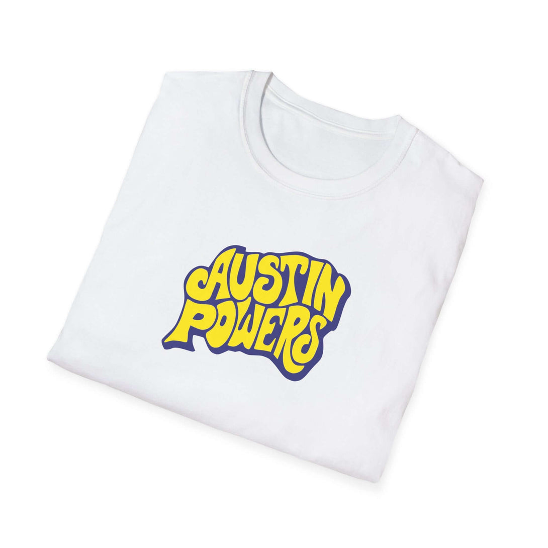 Austin Powers T-Shirt White Folded