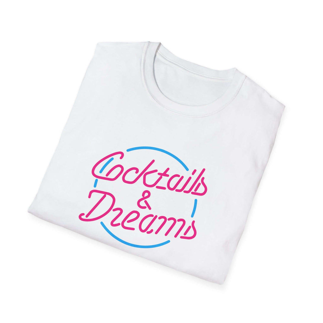 cocktails and dreams t-shirt